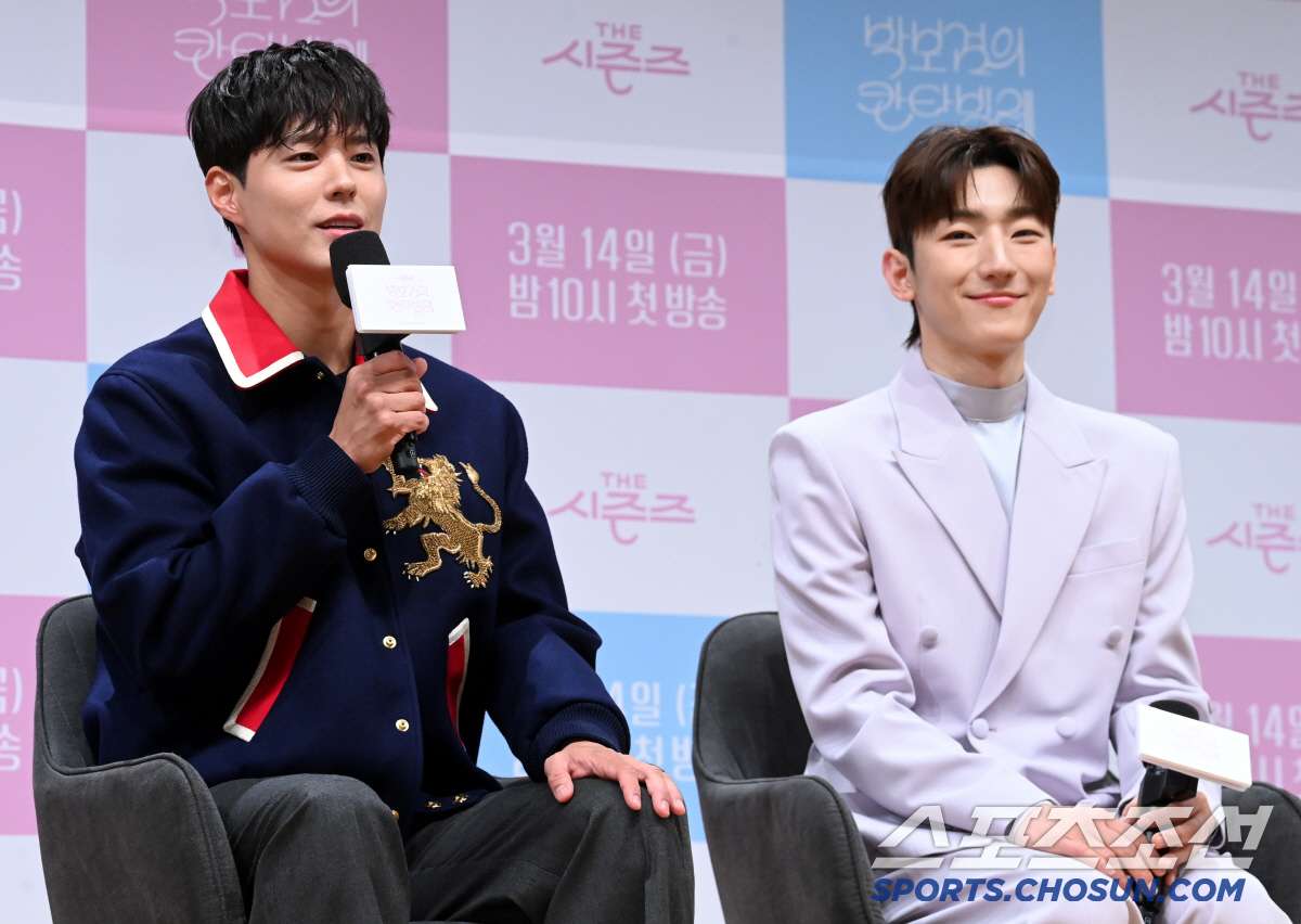 [SC현장] '10년만 KBS 컴백' 박보검, 위기의 '더 시즌즈' 살릴…