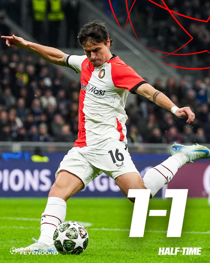 '한국 핵심' 황인범, 인생 첫 UCL 16강 모두 부상 결장...페예노…