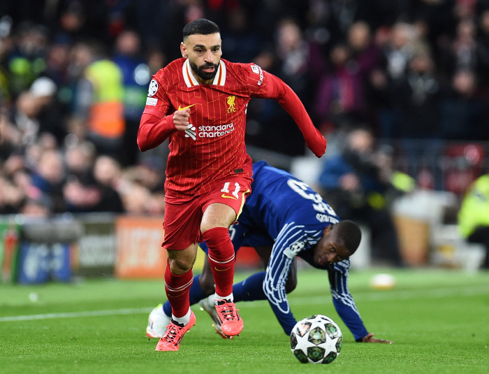 'EPL 슈퍼스타' 살라가 웁니다...발롱도르 사실상 불발, UCL 탈락…
