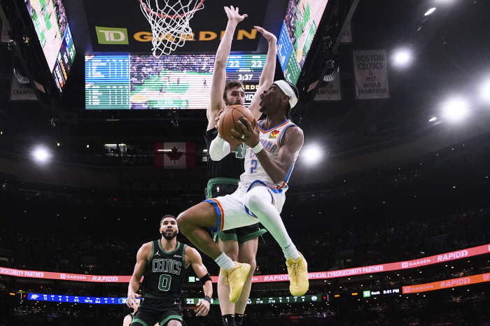 SGA 이젠 MVP 독주 체제. NBA MVP 톱 5 발표. 신선했던 5…