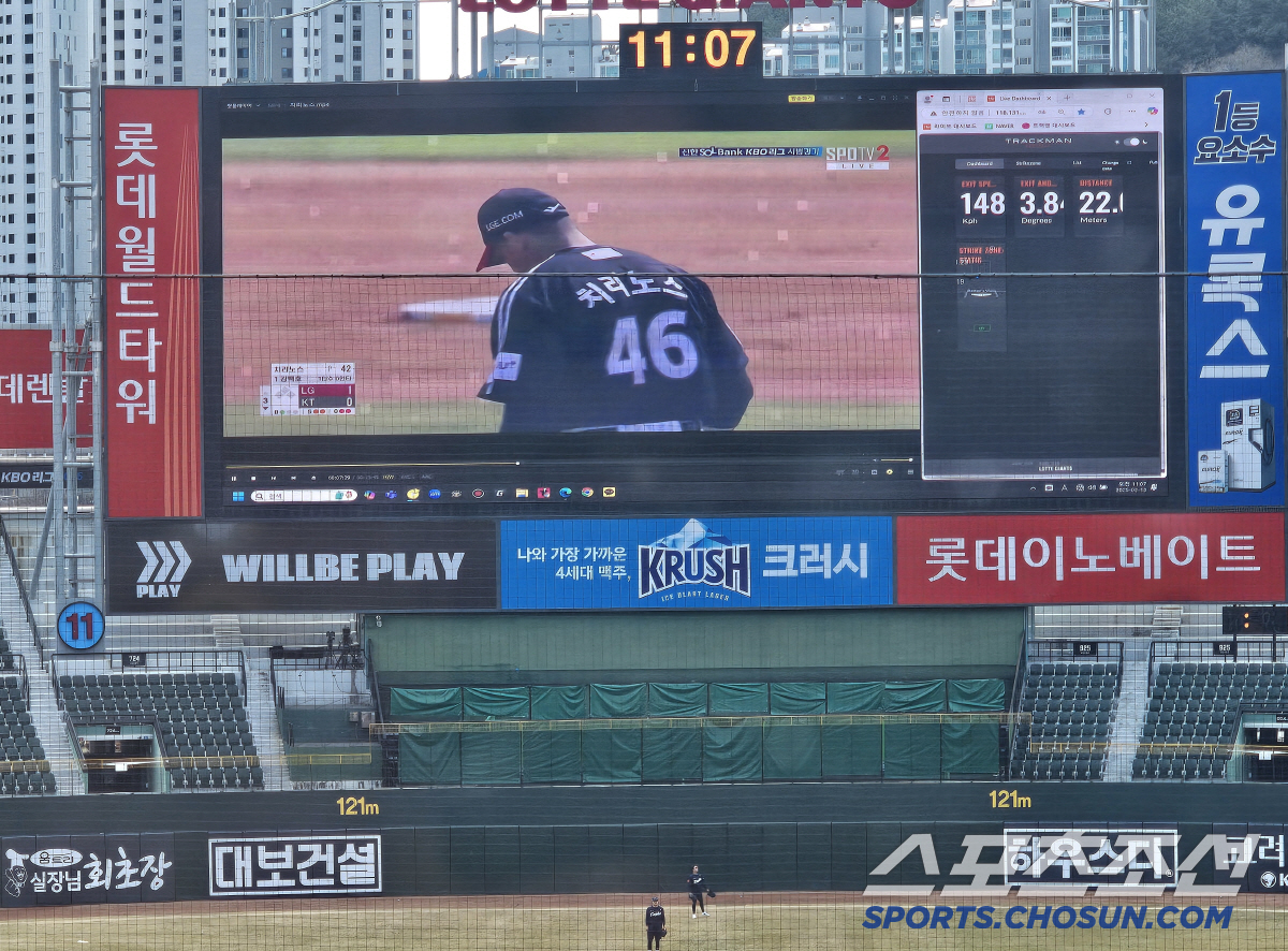 상대는 LG 새 외인? 부산은 이미 개막전 정조준…경기 끝나도 '특타+수…