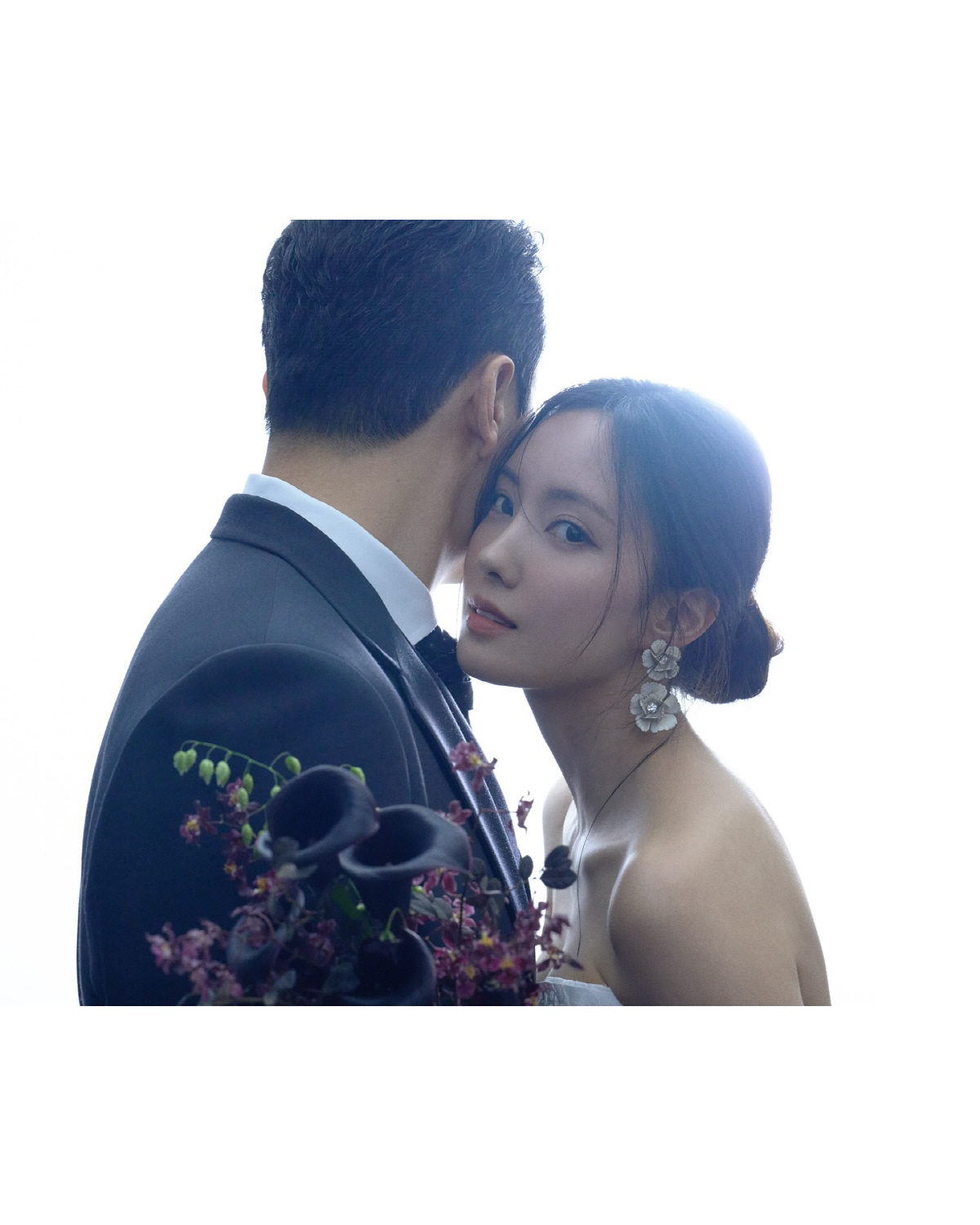 [SC이슈]'4월 결혼' 효민, ♥예비신랑 비주얼 부담됐나…"훈남은 아니…