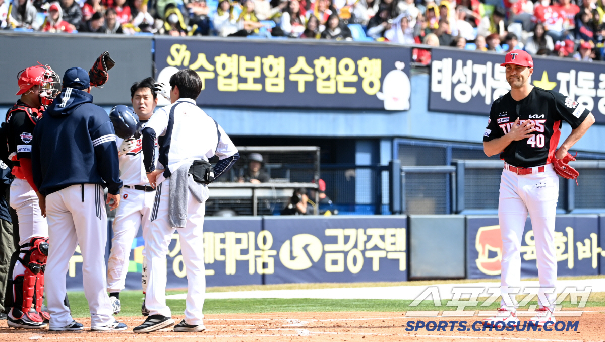 KIA 원투펀치에 '152억 귀하신 몸' 깨질 뻔 → 어제는 사구 오늘은…