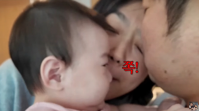 강재준, ♥이은형에 둘째 시그널...대놓고 '뽀뽀' 애정 표현 "꼬시는 …
