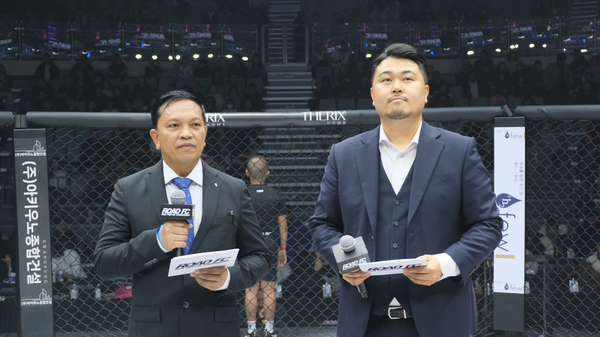 로드FC 필리핀 알버트 페로 대표와 서덕호 대표, 굽네 ROAD FC 0…
