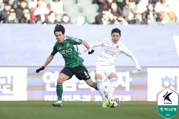 '전진우-박재용 장군, 이태석-조상혁 멍군' 전북-포항의 멸망전, '한국…