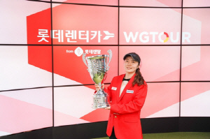 김하니, 골프존 WG투어 3차 대회 우승…4월 KLPGA 대회 출전