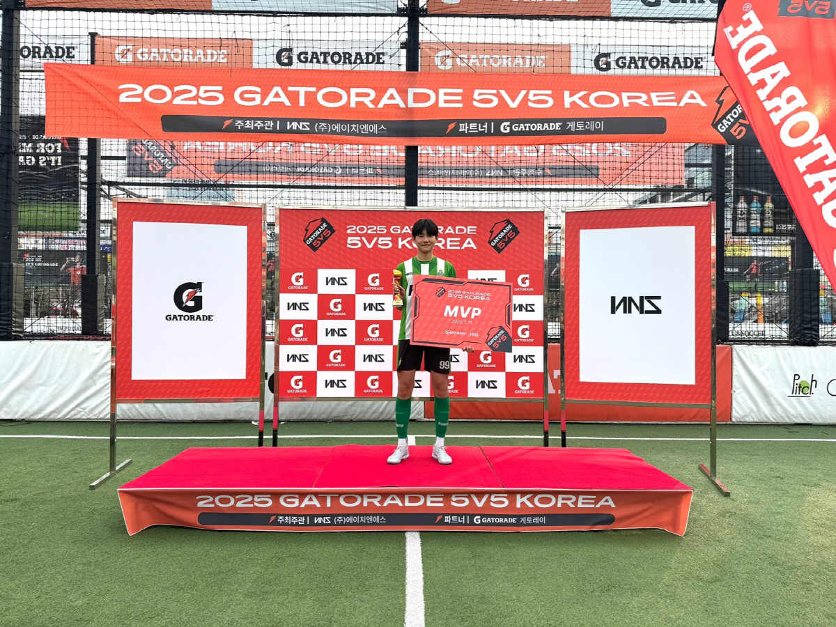 풋볼아이FS, '2025 게토레이 5v5 코리아 시흥 대회' 우승!