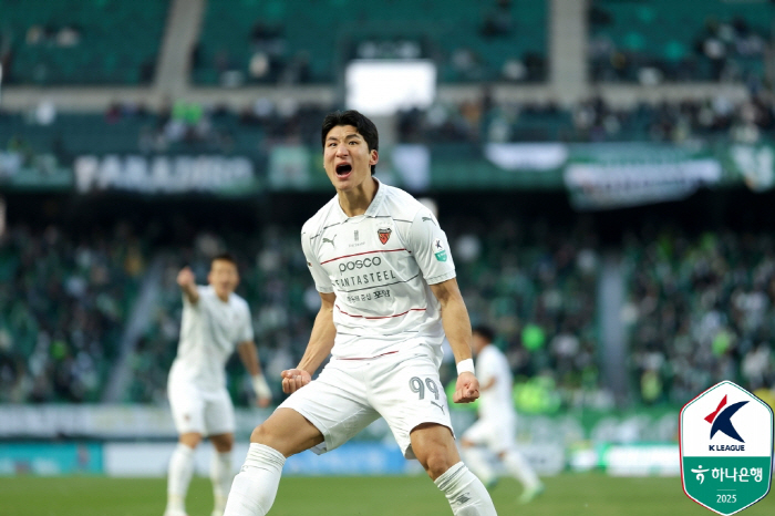 '4경기 연속 무승' 포항, 하지만 희망 찾았다...박태하 감독의 반전 카드→'에너지 폭발' 젊은 자원