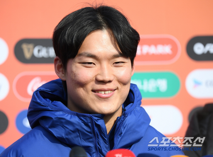 [현장인터뷰]'대표팀 최전방 경쟁' 불붙는다! 오현규 "스피드 자신 있어…