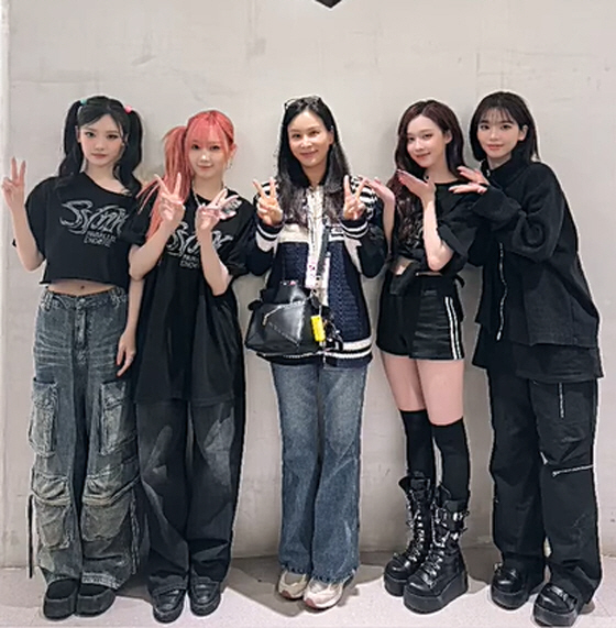 '장동건♥' 고소영, 미모 이 정도였나...에스파에 밀리지 않네 "전부 인형"