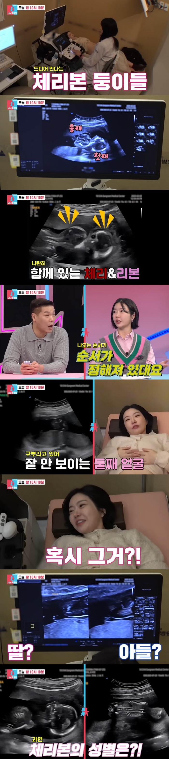 "혹시 그거 보이나요?" 레이디제인♥임현태, '15주 쌍둥이' 성별 첫 …