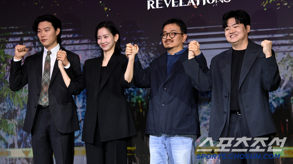 [포토] 넷플릭스 영화 '계시록'의 주역들