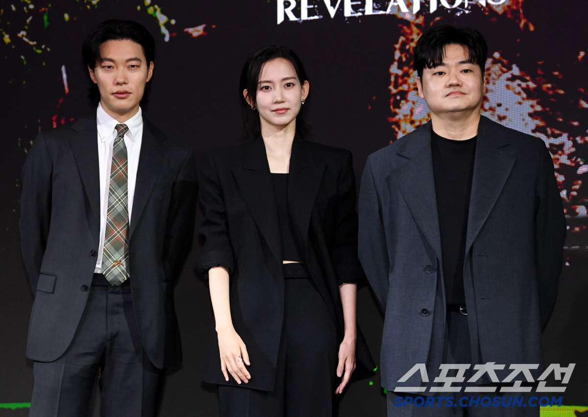 [포토] 류준열-신현빈-신민재, '계시록'의 세 남녀