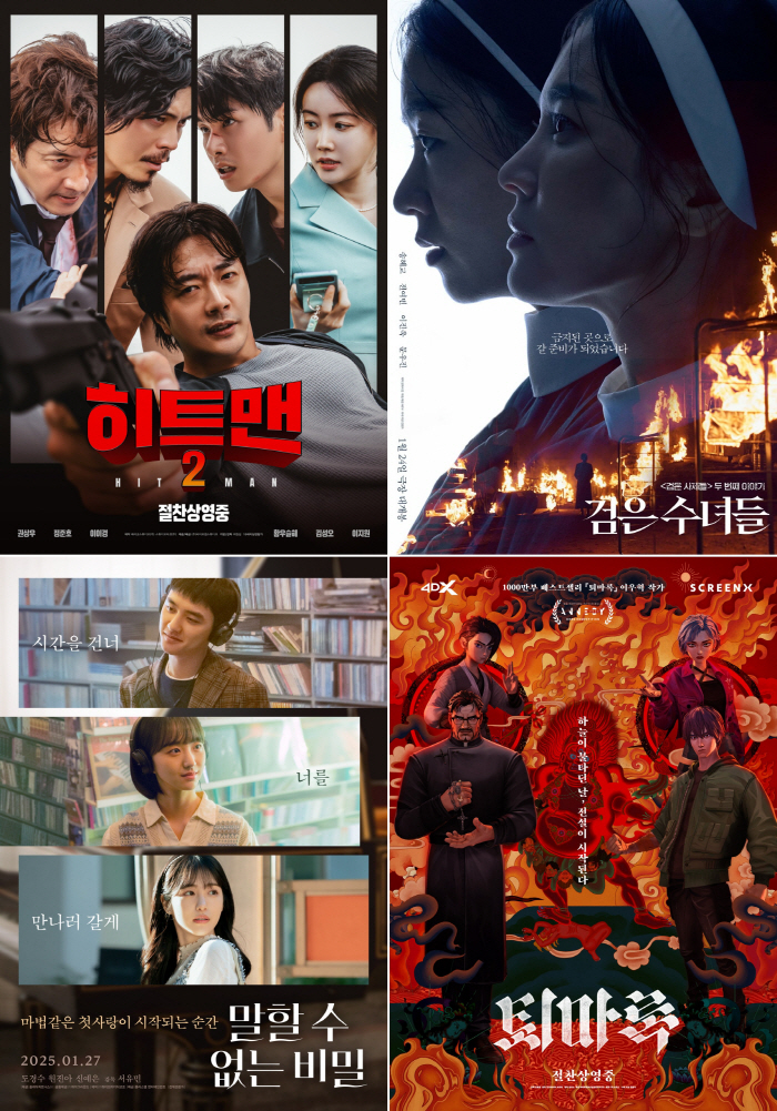 [SC초점] "이러다 다 죽어"…2월 韓영화 처참했다, 매출X관객수 전년 대비 반토막 '충격'