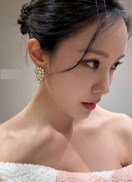 효민, 고소영 주얼리 착용하고 웨딩화보..럭셔리 예비신부