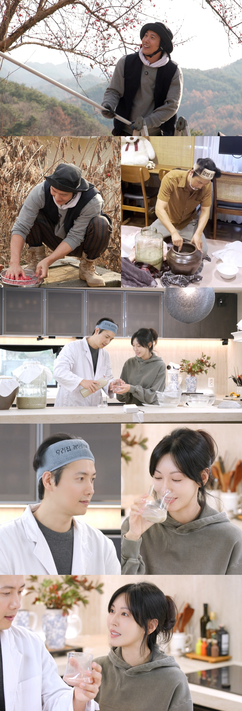 '김소연♥' 이상우, 산수유 직접 따서 막걸리 빚는 이유.."아내가 막걸…