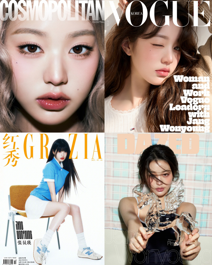 [SC줌人]지금은 장원영 시대…금융권·매거진 커버·브랜드평판 싹쓸이, 다…