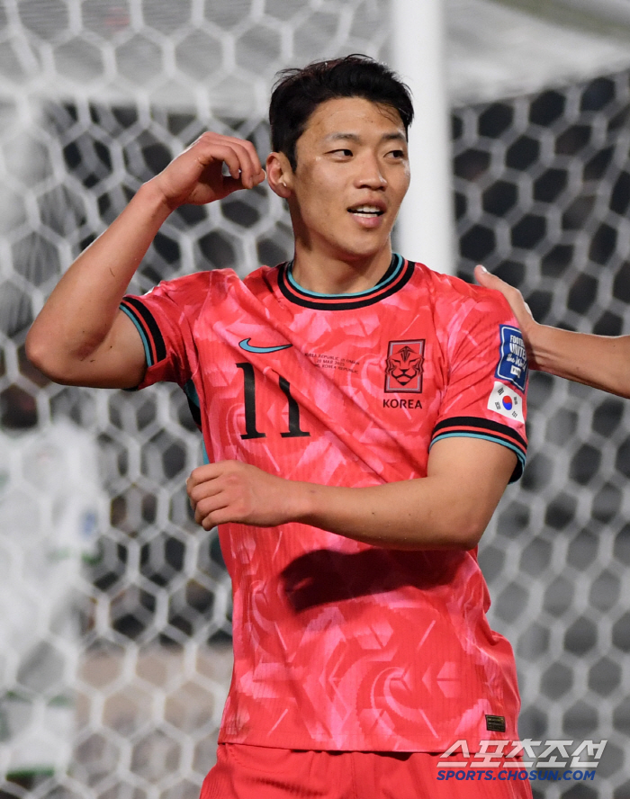 [오만전 전반분석]역시 이강인, 교체투입 3분 만에 황희찬 선제골 어시스트…첫 슈팅, 골로 연결→대한민국, 전반 1-0 리드