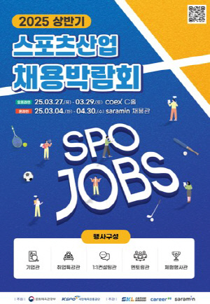 스포츠산업 채용박람회 27∼29일 코엑스서 개최
