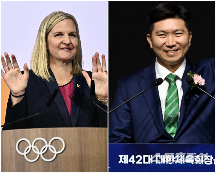 유승민 대한체육회장"'코번트리 IOC위원장 당선 축하!선수위원으로 오랜 …