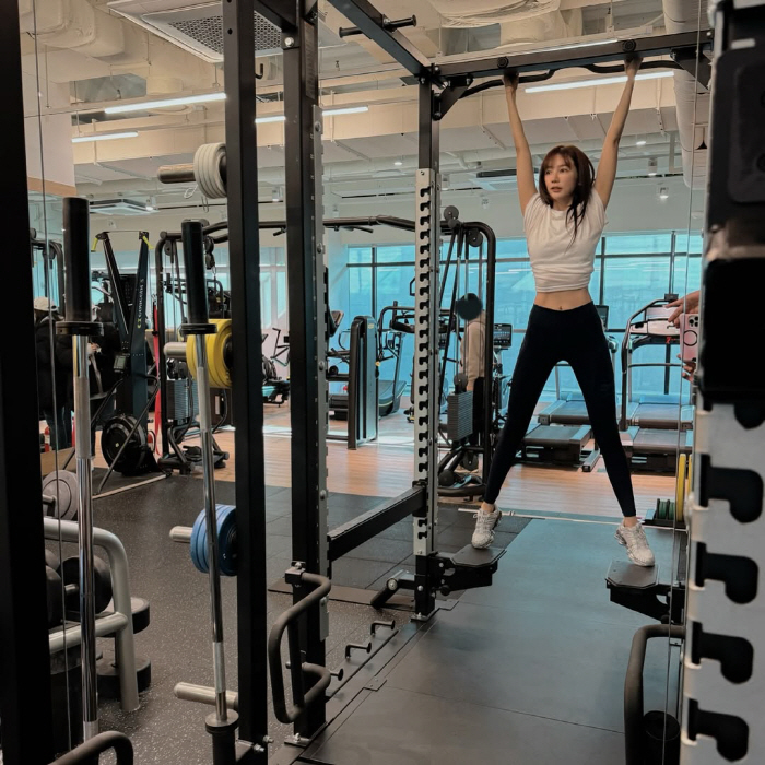 [SCin스타] '169cm·45kg' 윤은혜, 동거中 매니저와 운동 삼…
