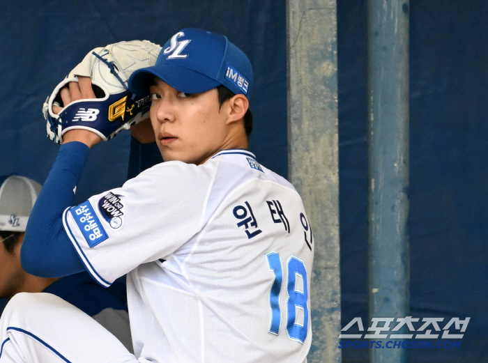 "다음 주말 두산전 합류" 원태인, 퓨처스 KIA전 첫 실전서 9타자 연…