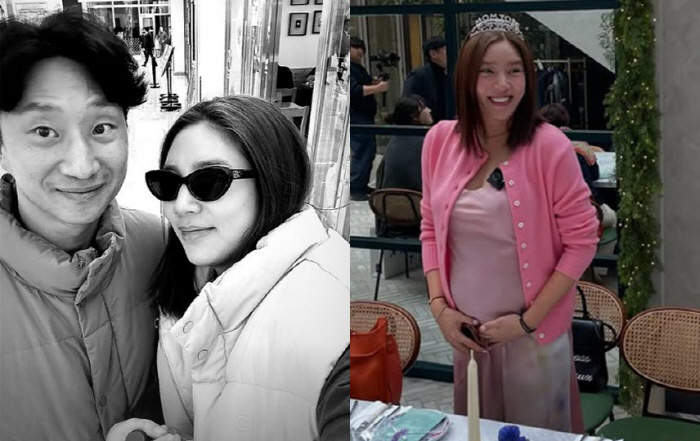 '이규혁♥' 손담비, 딸 출산 임박..만삭 고충 "이제 힘들어"
