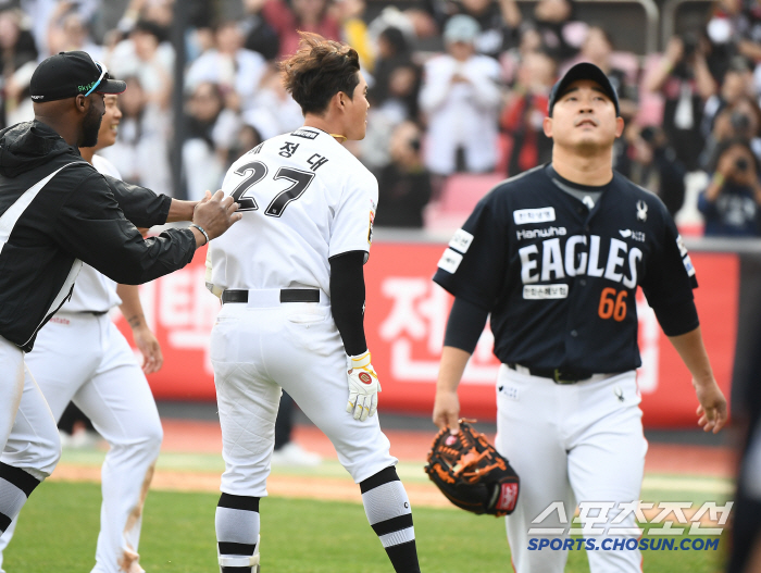 "끝내기 안타라 확신했다. 그런데 갑자기 심우준이..." 한화 울린 '극…