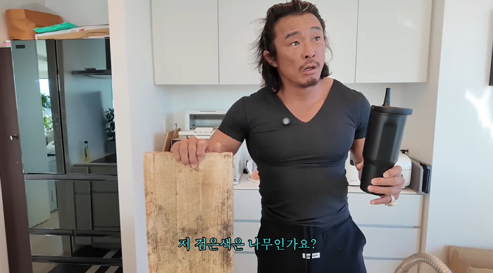 추성훈, ♥야노시호 사용하는 곰팡이 핀 도마에 헛구역질 "썩었다" ('푹…