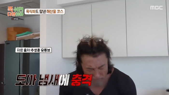 추성훈, ♥야노시호와 불화라더니…"우리집 도마 썩었어" 또 폭로(푹다행)