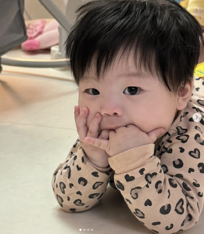 이다은 ♥윤남기 1도 안 닮은 2살 아들 공개 '남대문 호피남'