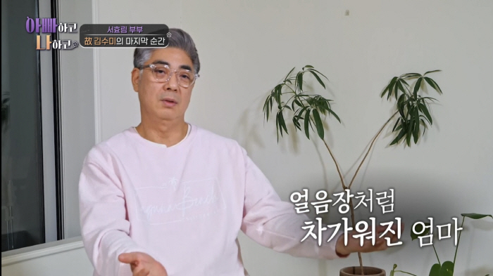 "수미야 보고 싶다"..시청자 울린 김혜자의 문자 메시지 "이담에 또 만…