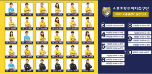 세종 스포츠토토여자축구단, 2025시즌 WK리그 홈 개막전. 세종시 축제의 장