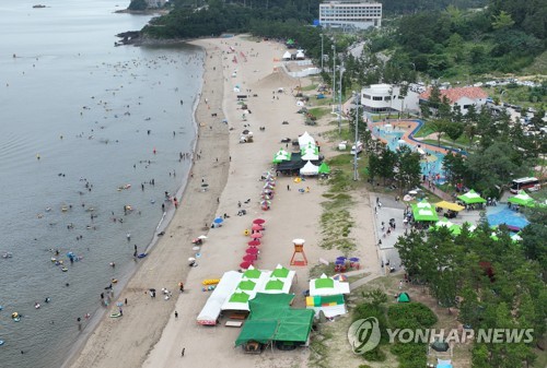전북 부안지역 5개 해수욕장, 7월 4일∼8월 17일 개장