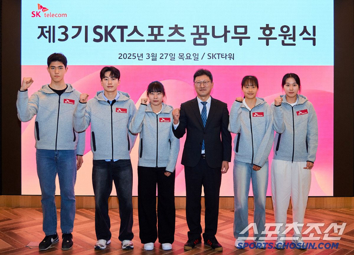 "스쿼시 나주영,펜싱 조주현-가브리엘" SKT,16개종목X꿈나무 30명 …