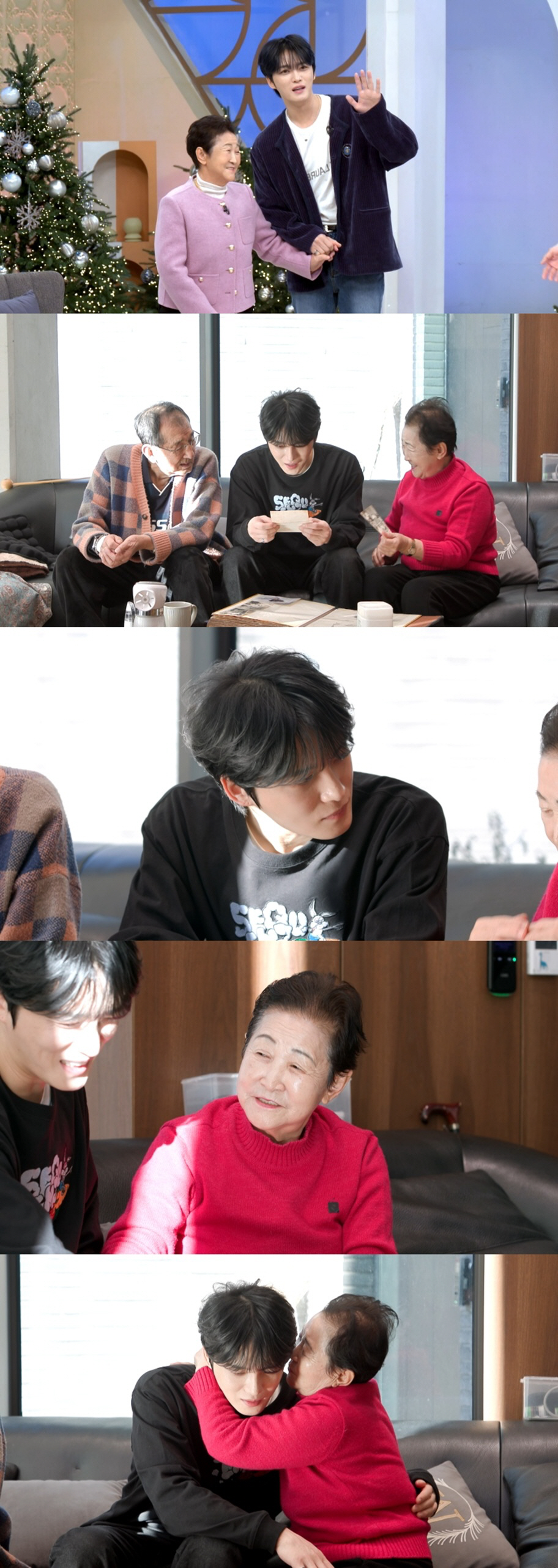김재중母 눈물 "아들과 3살 때 첫 만남, 자기 버리지 말라고" ('편스…