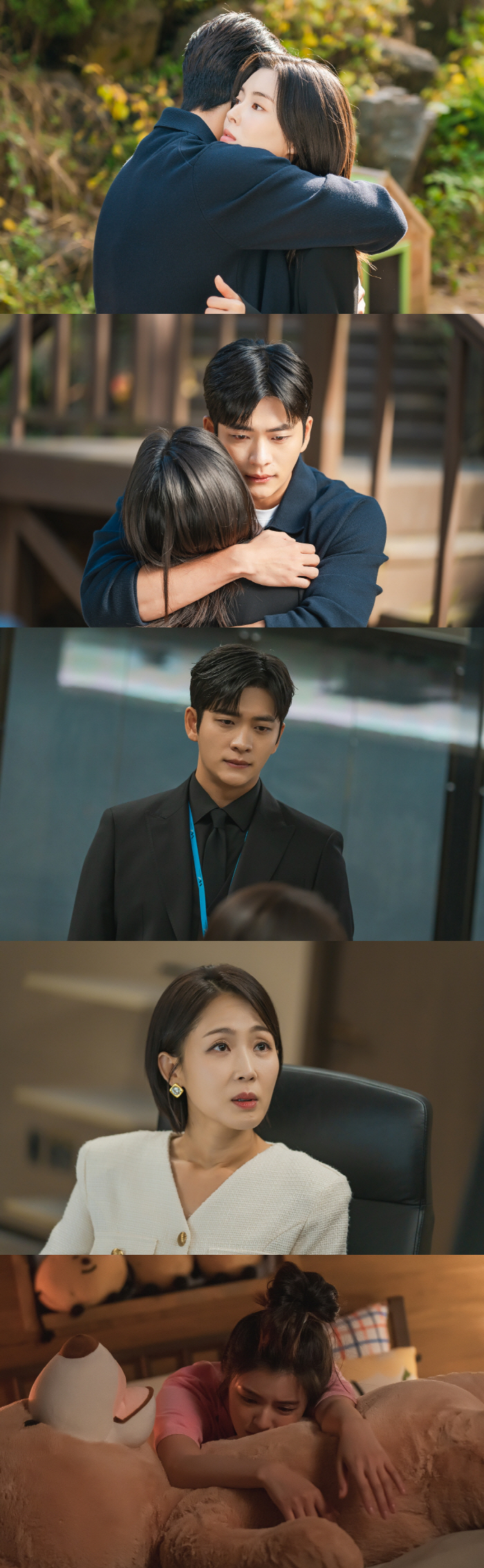 ‘감자’ 이선빈♥강태오, 기습 포옹 포착! 위태로운 로맨스 되나