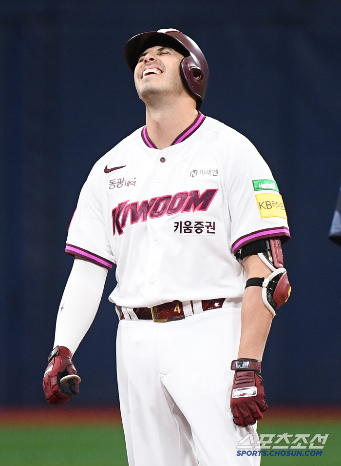 '오늘은 안풀리네' 카디네스 기록 7경기에서 멈췄다, KBO 신기록 달성 실패[고척 현장]