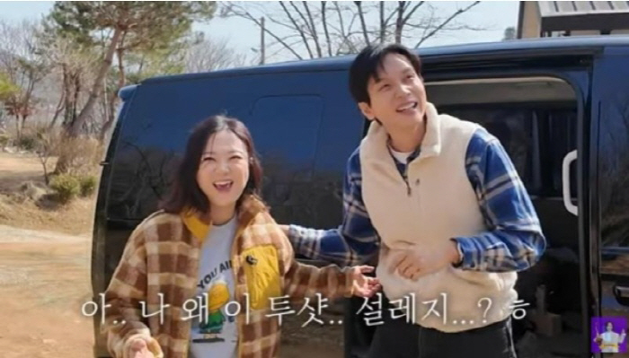 오징어도 밀어준 썸 기류? '오만추' 김숙♥구본승, 캠핑장서 재회 "♥형…