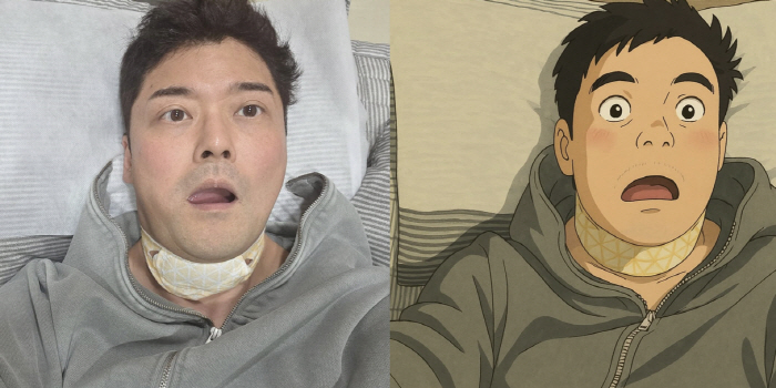 전현무, 후두염 '초췌' 모습에도 놓칠 수 없는 유행..."이 역시 다 지나가리라"