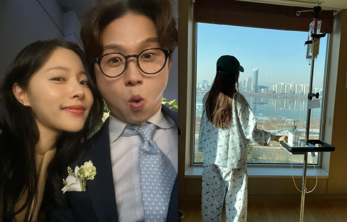 '박성광♥' 이솔이, 암 투병 고백 "치료 탓 임신 못해, 애 안낳냐는 …