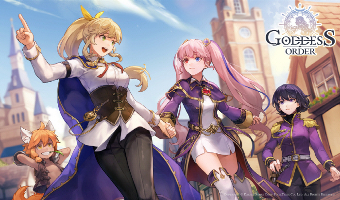 신작 모바일 액션 RPG '가디스오더', 신규 키 비주얼 공개