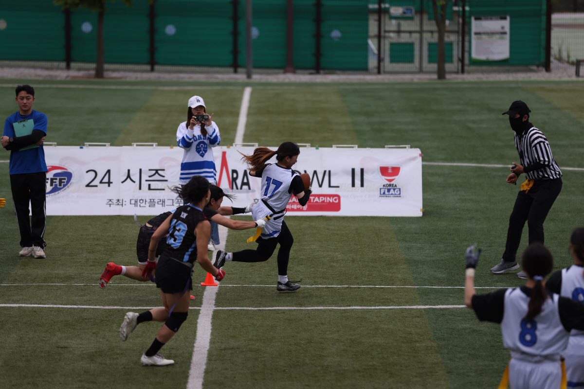LA올림픽 첫 정식 종목 '플래그풋볼', 이 매력에 빠지면 '구글'도 그…