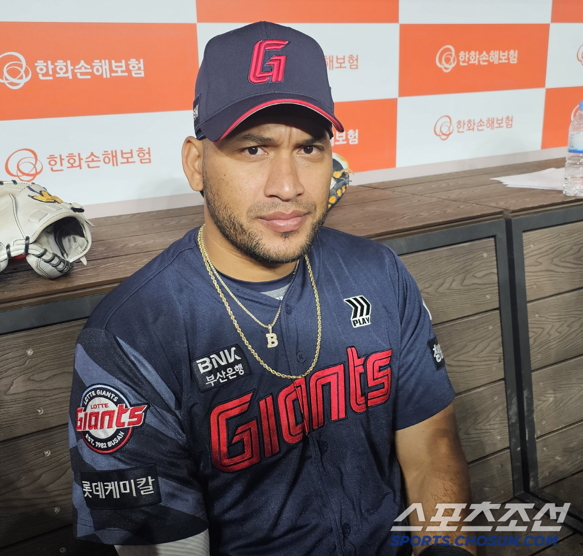 "오늘 아침, 김원중이 내게 '기'를 줬다"…타율 0.167 부진했던 2…