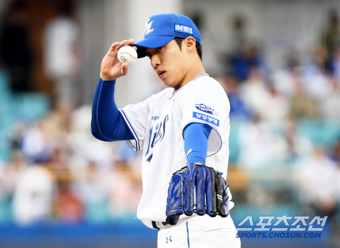 'QS+ 첫 승 입맞춤' 푸른 피 에이스가 돌아왔다…'홈런 쾅!쾅!' 삼…