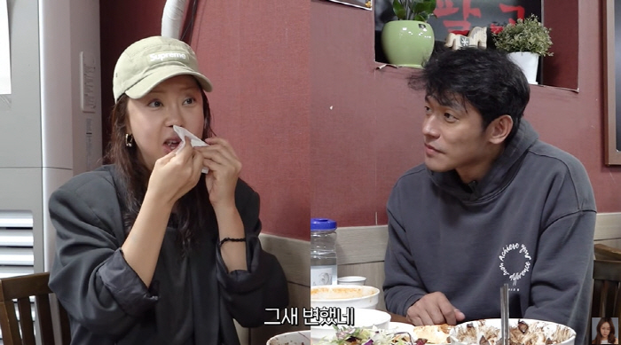 백지영, '결혼 13년차' 변한 ♥정석원에 삐쳤다..."이에 낀 고춧가루…