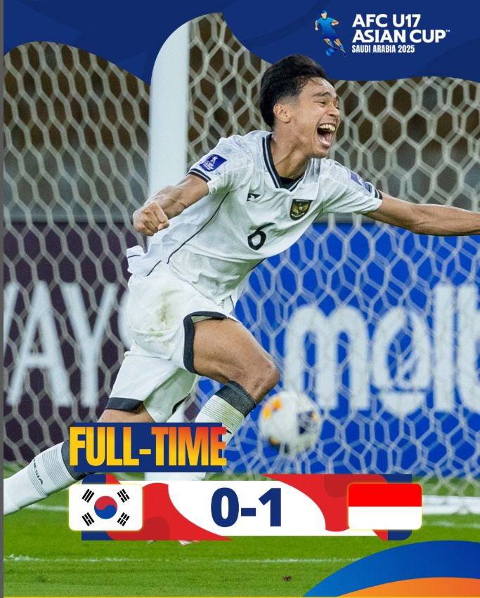"일본은 '4골' 완승했는데" 韓 축구, '비매너 경질' 인도네시아에 무너졌다…사상 첫 눈물, U-17 아시안컵 0-1 충격패