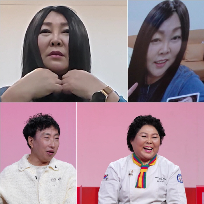 이순실, 갑자기 장원영 빙의?…"뽀글머리서 긴 생머리 여신으로 변신" (…