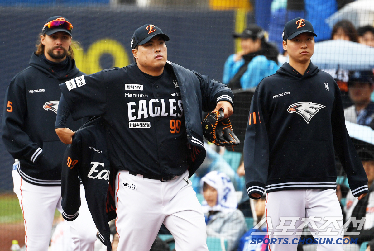 연패를 끊어야 했던 에이스 류현진.